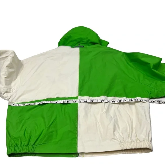 Nautica Sailing Jacket Colorblock Coat Windbreaker Hooded One Design Vintage 90s - Picture 11 of 13